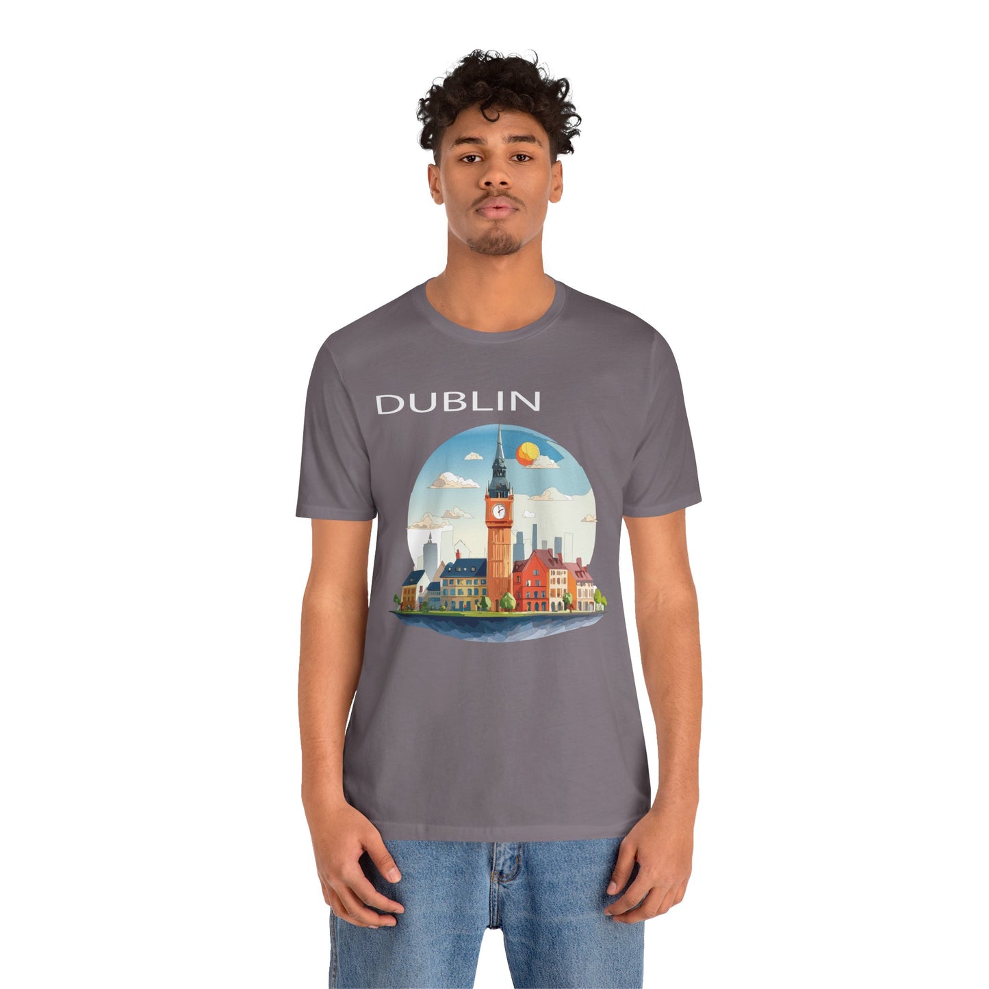 Dublin Shirt, Travel T-Shirt, Tourist Shirts, Tee Shirt with Travel Prints 1