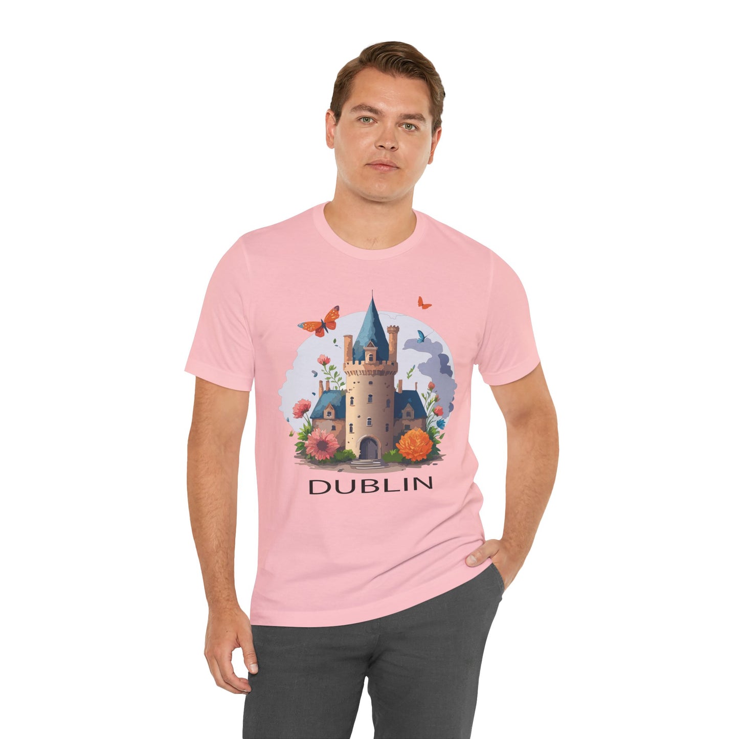 Dublin Shirt, Travel T-Shirt, Tourist Shirts, Tee Shirt with Travel Prints 5