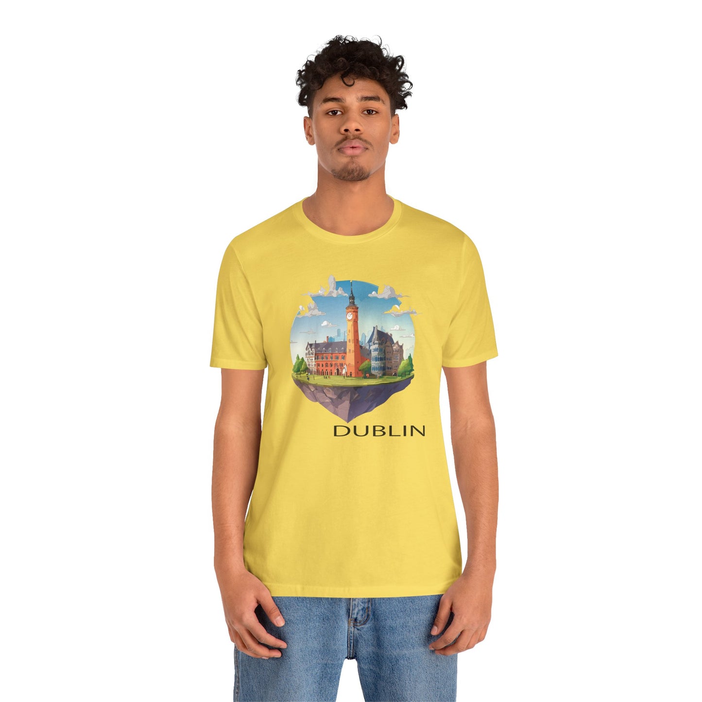 Dublin Shirt, Travel T-Shirt, Tourist Shirts, Tee Shirt with Travel Prints 2