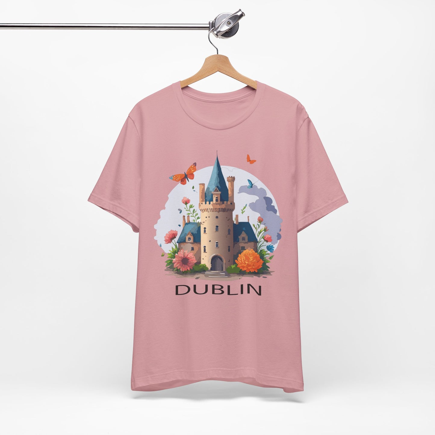 Dublin Shirt, Travel T-Shirt, Tourist Shirts, Tee Shirt with Travel Prints 5