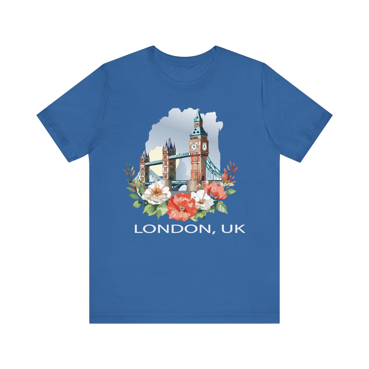 London Shirt, Travel T-Shirt, Tourist Shirts, Tee Shirt with Travel Prints 5