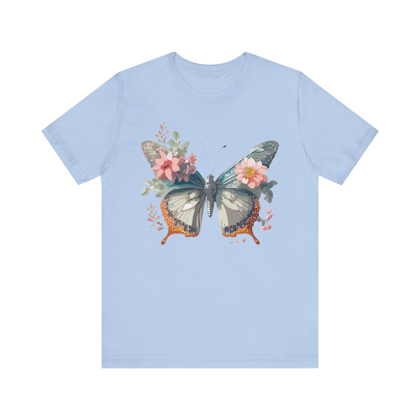 Butterfly Tee Shirt, Shirt with Butterfly