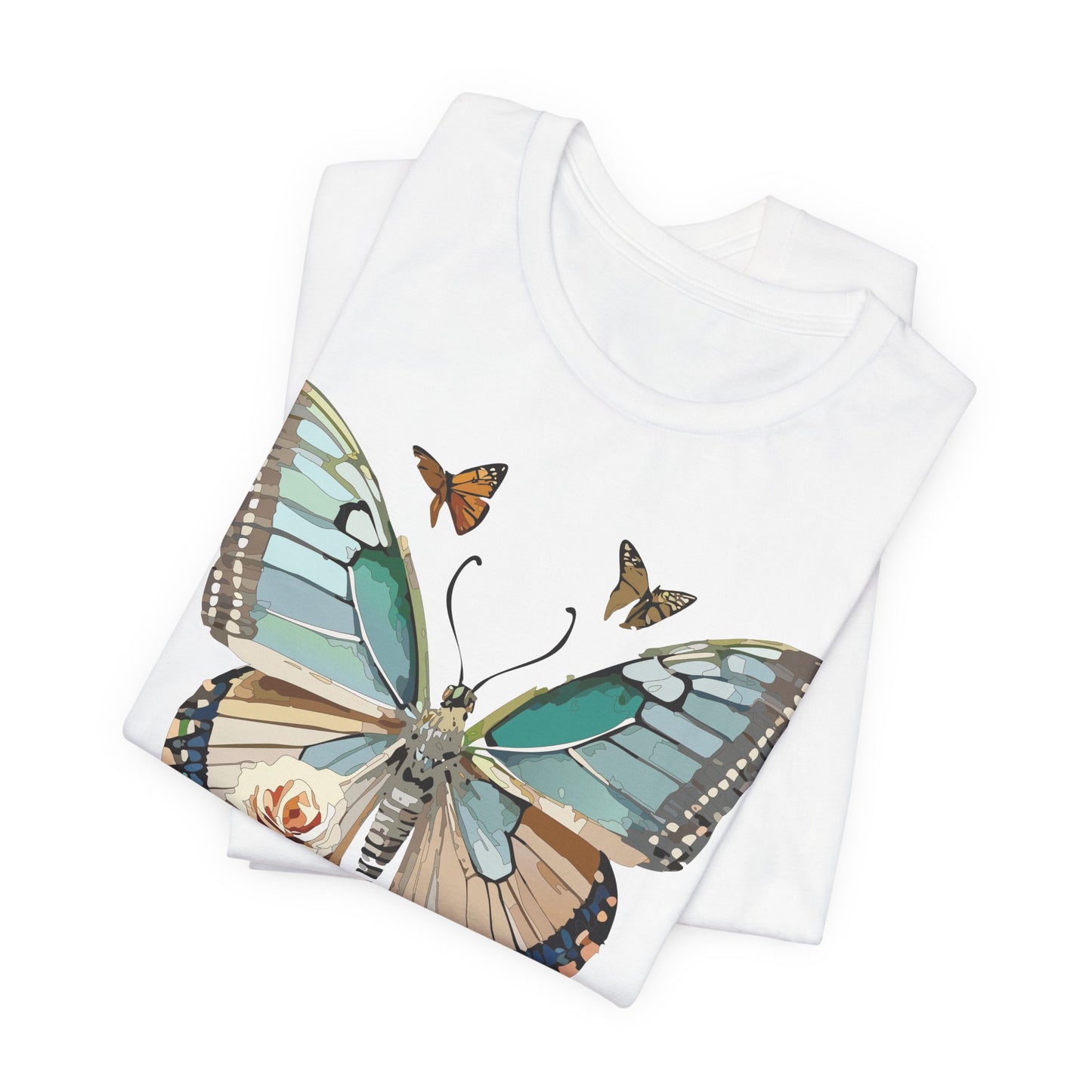 Butterfly Tee Shirt, Shirt with Butterfly