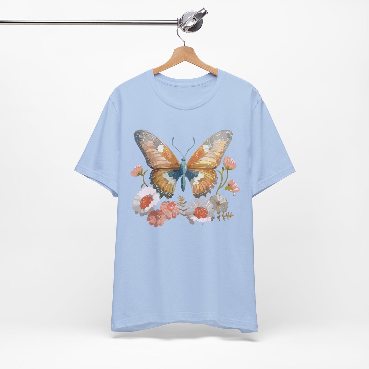 Butterfly Tee Shirt, Shirt with Butterfly