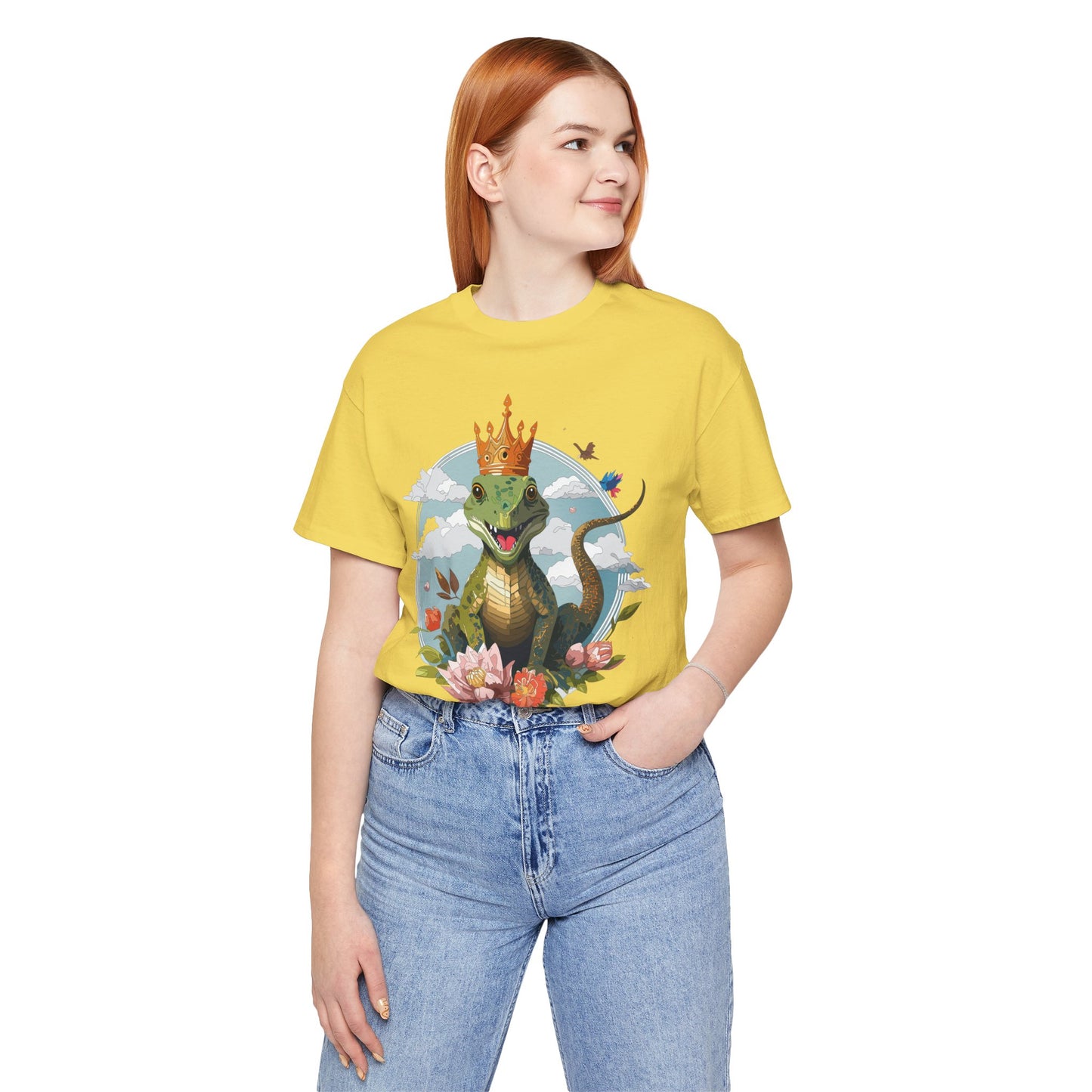 Animals Shirt, Shirt with Lizard