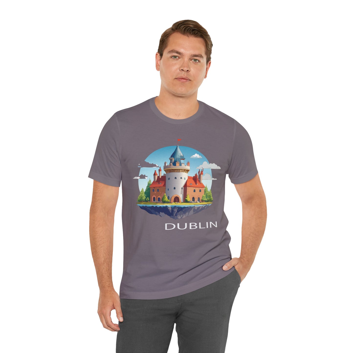 Dublin Shirt, Travel T-Shirt, Tourist Shirts, Tee Shirt with Travel Prints 3