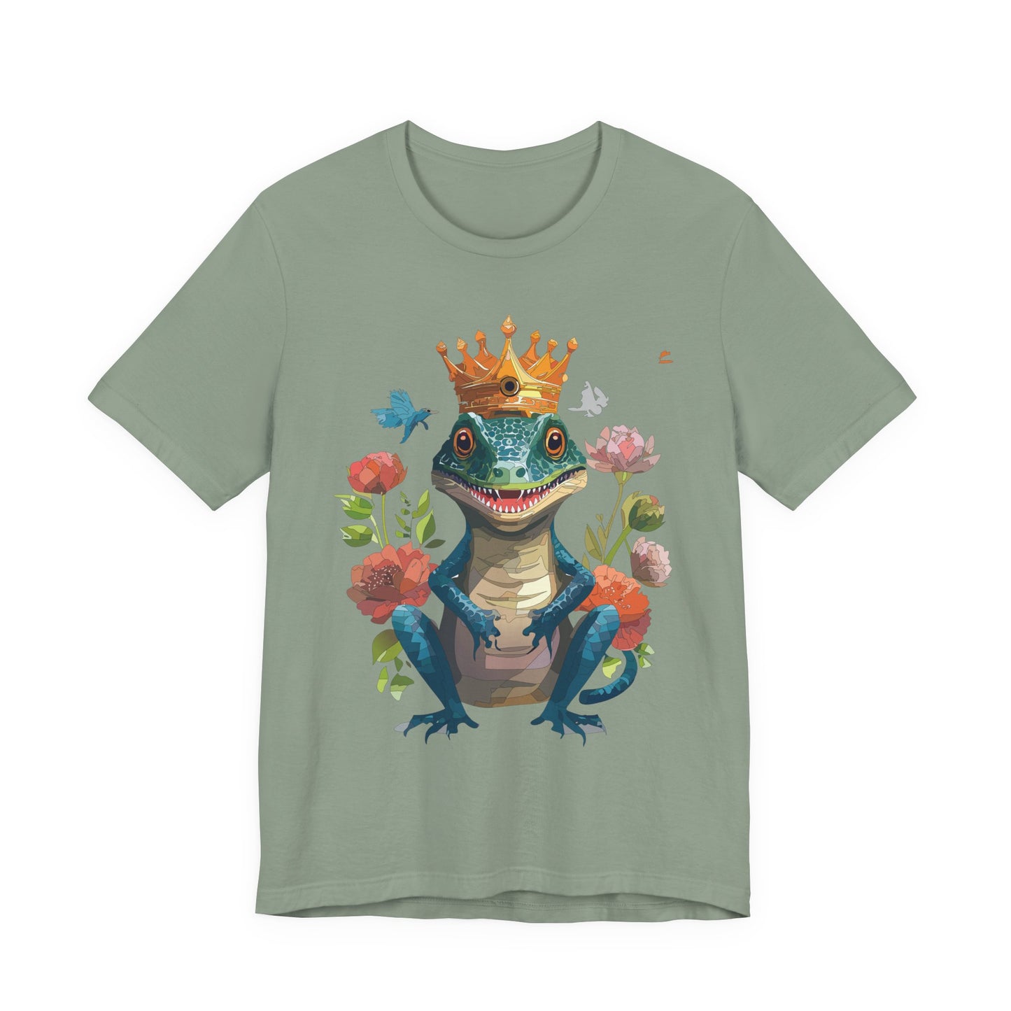 Animals Shirt, Shirt with Lizard