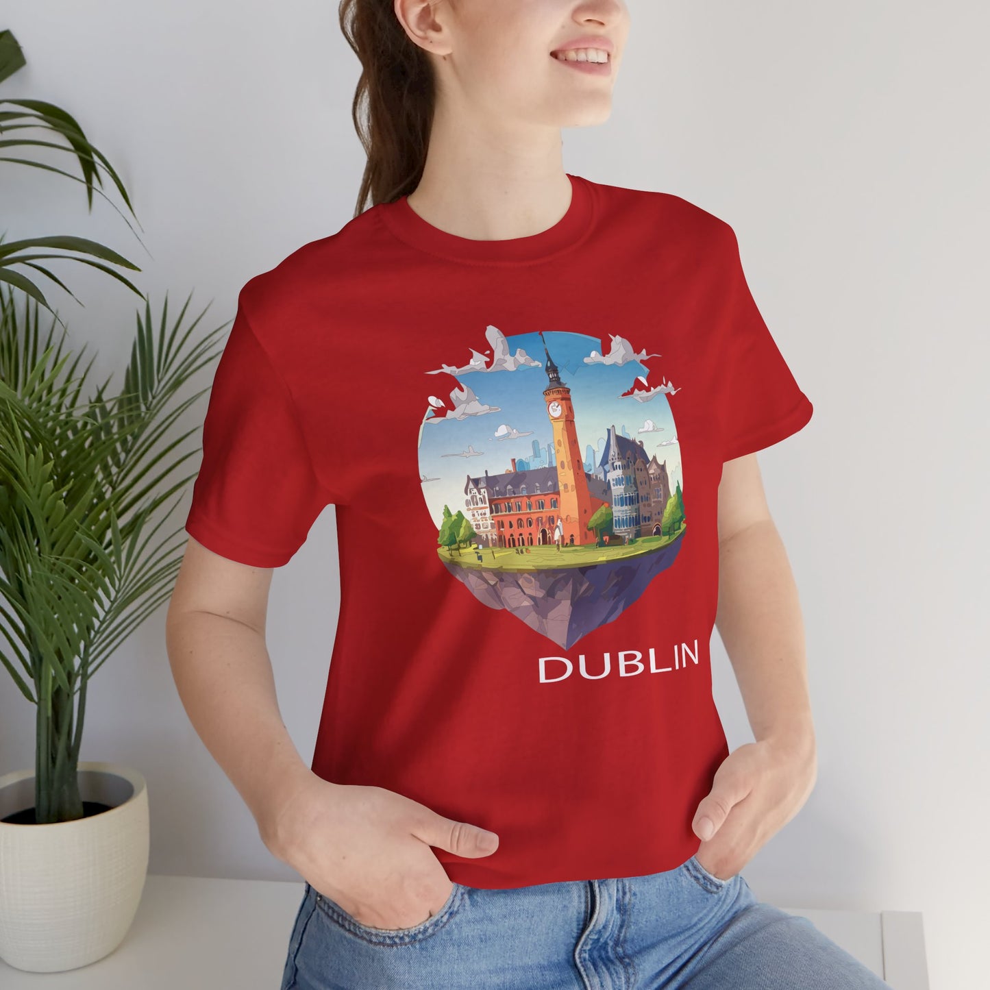 Dublin Shirt, Travel T-Shirt, Tourist Shirts, Tee Shirt with Travel Prints 2