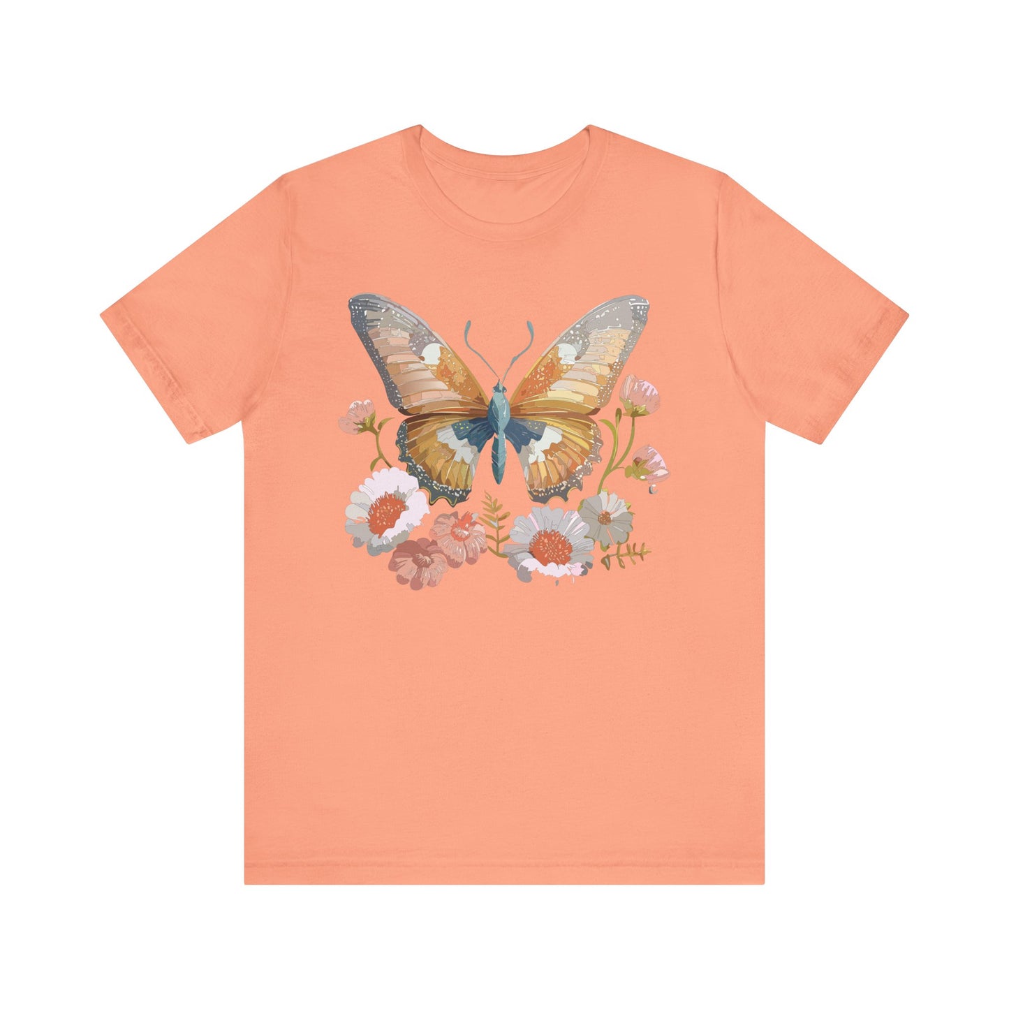 Butterfly Tee Shirt, Shirt with Butterfly