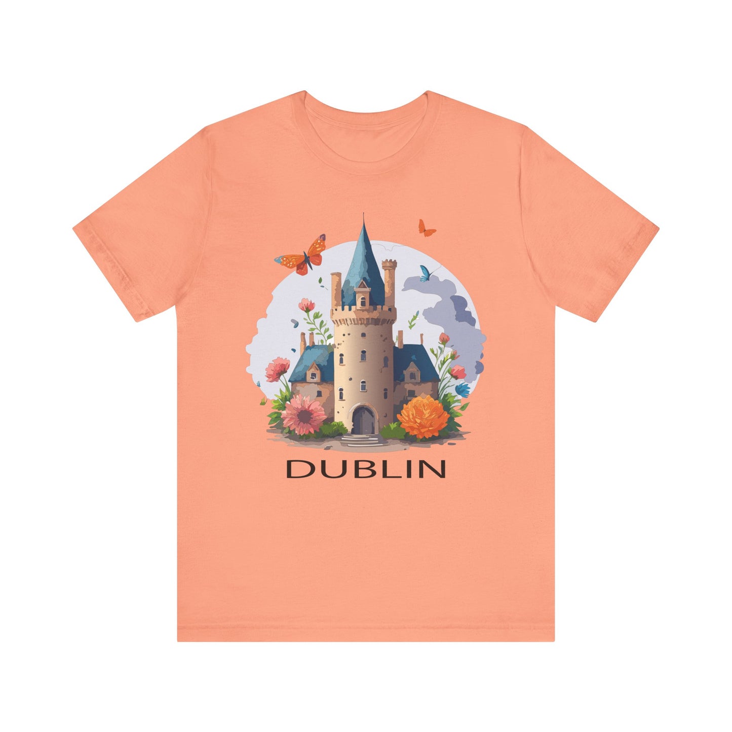 Dublin Shirt, Travel T-Shirt, Tourist Shirts, Tee Shirt with Travel Prints 5