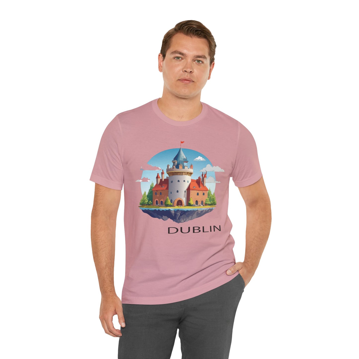 Dublin Shirt, Travel T-Shirt, Tourist Shirts, Tee Shirt with Travel Prints 3