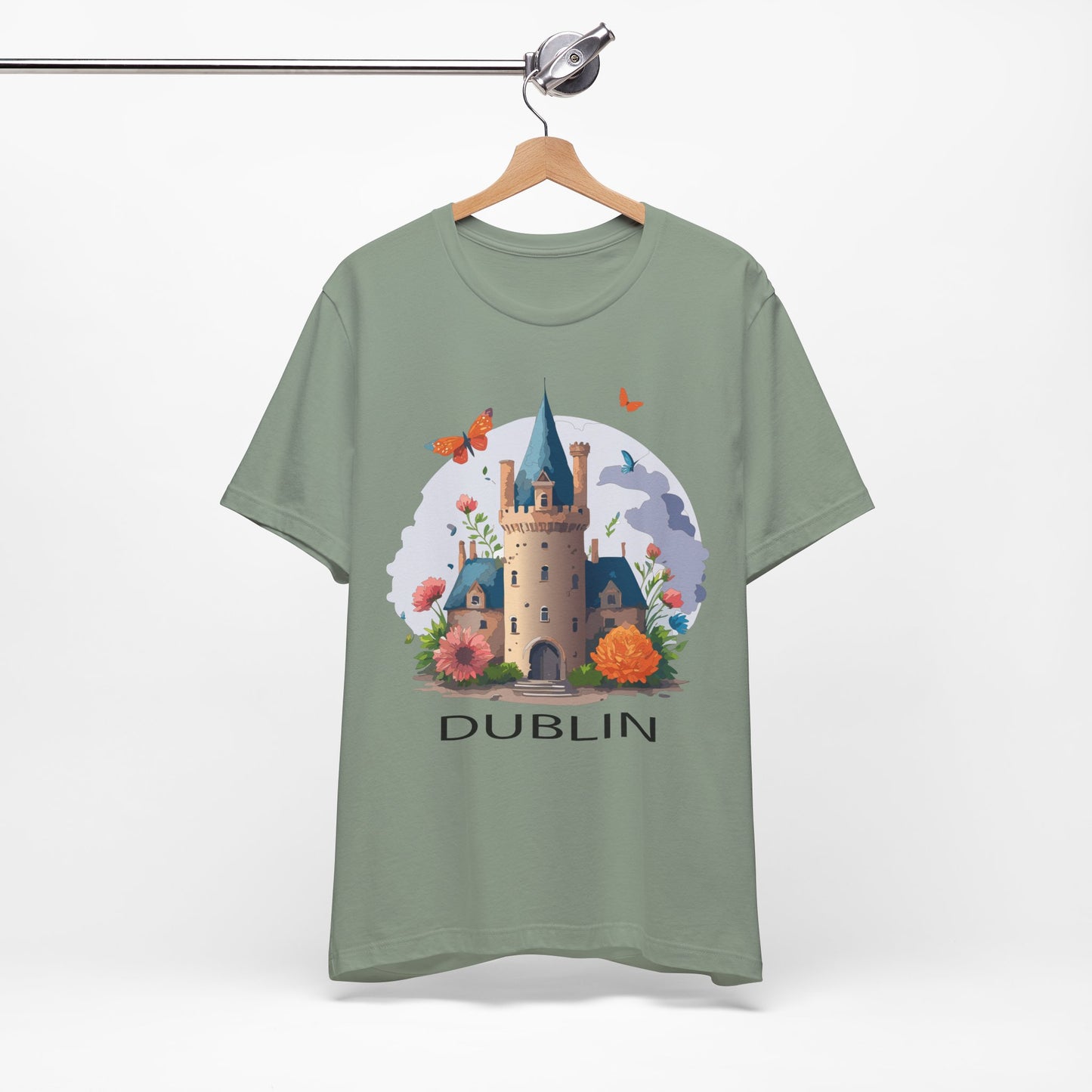 Dublin Shirt, Travel T-Shirt, Tourist Shirts, Tee Shirt with Travel Prints 5