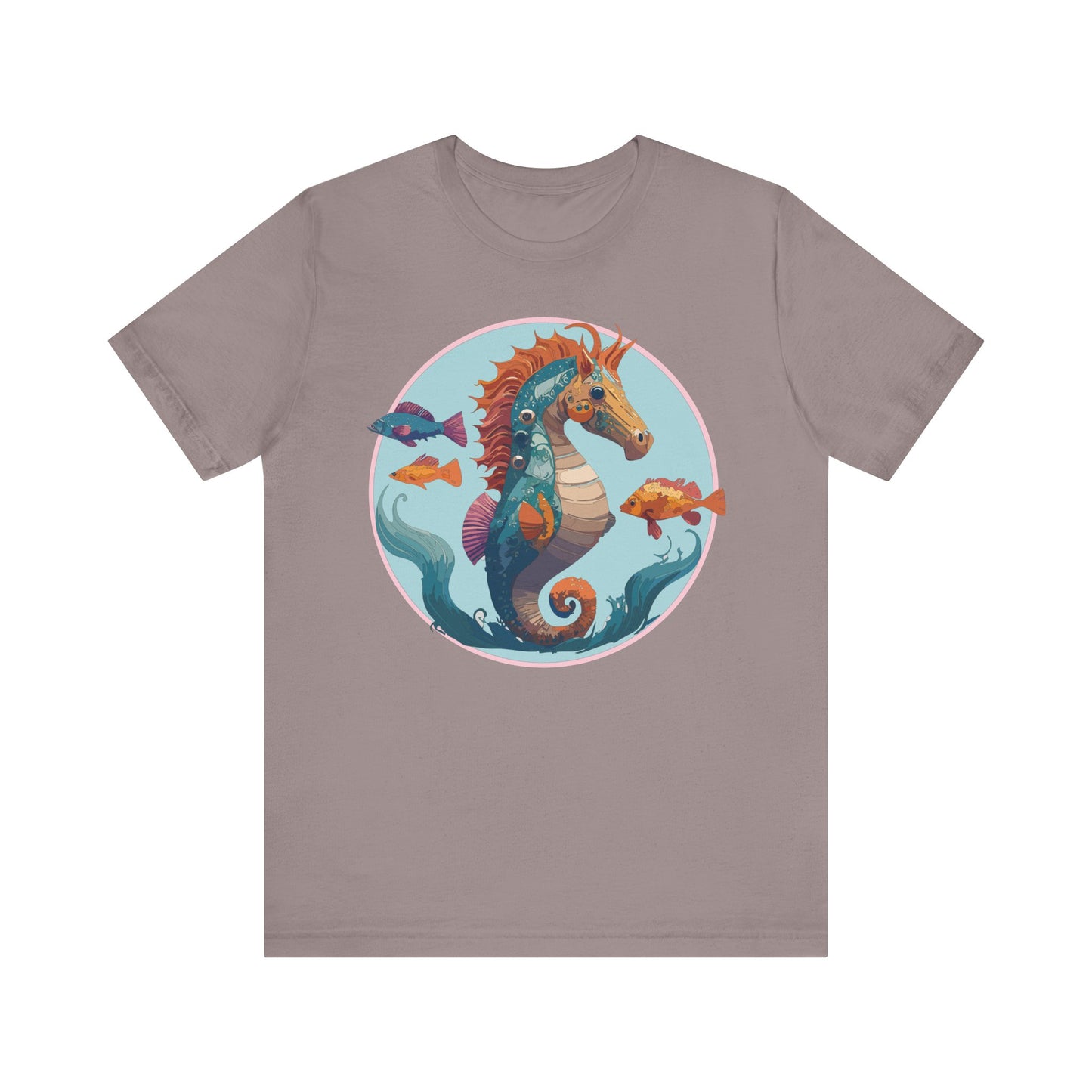 Animals Shirt, Shirt with Seahorse