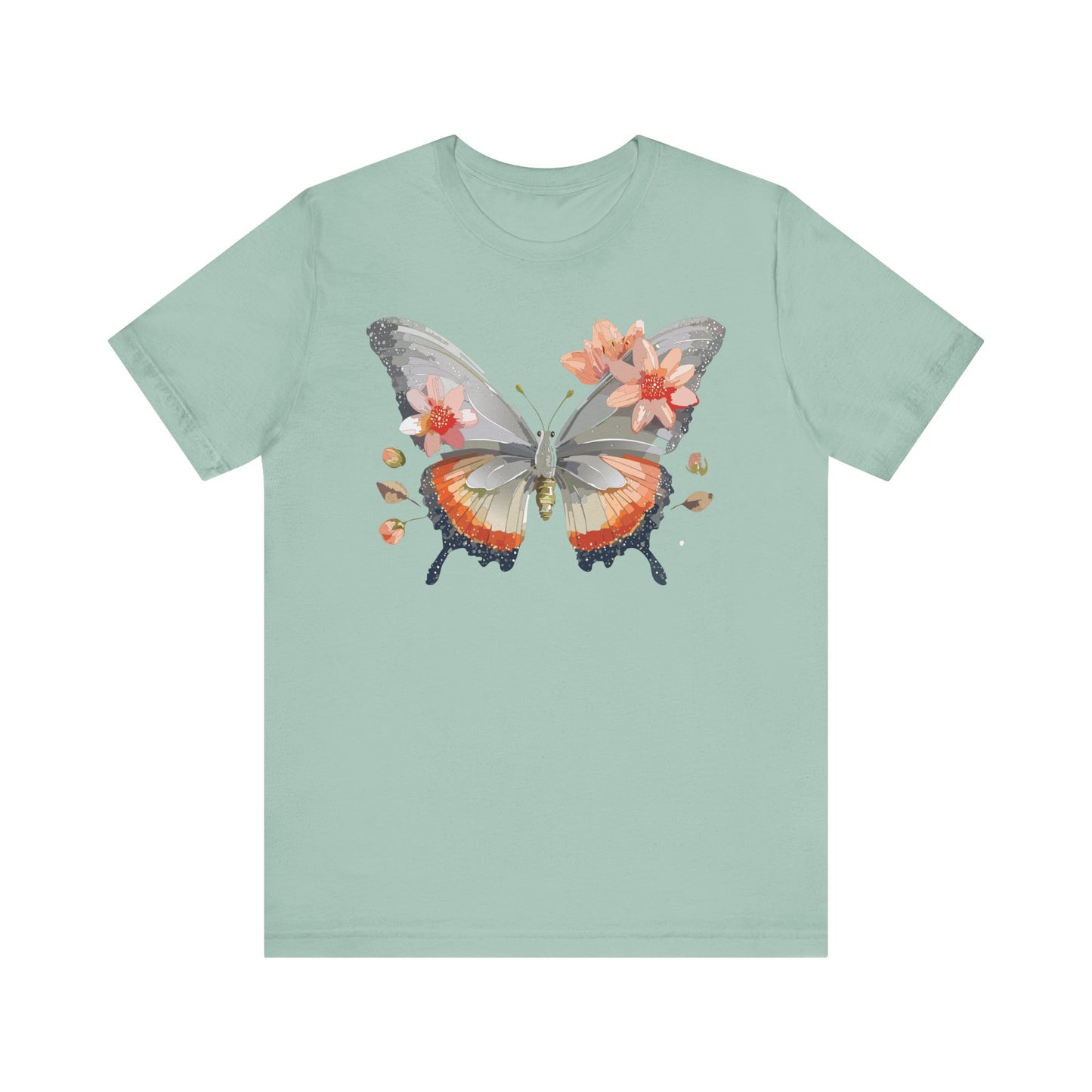 Butterfly Tee Shirt, Shirt with Butterfly