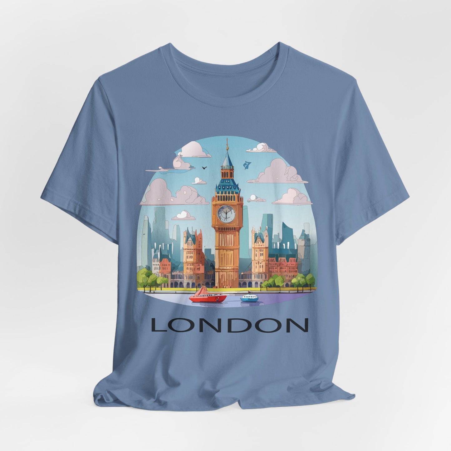 London Shirt, Travel T-Shirt, Tourist Shirts, Tee Shirt with Travel Prints 2