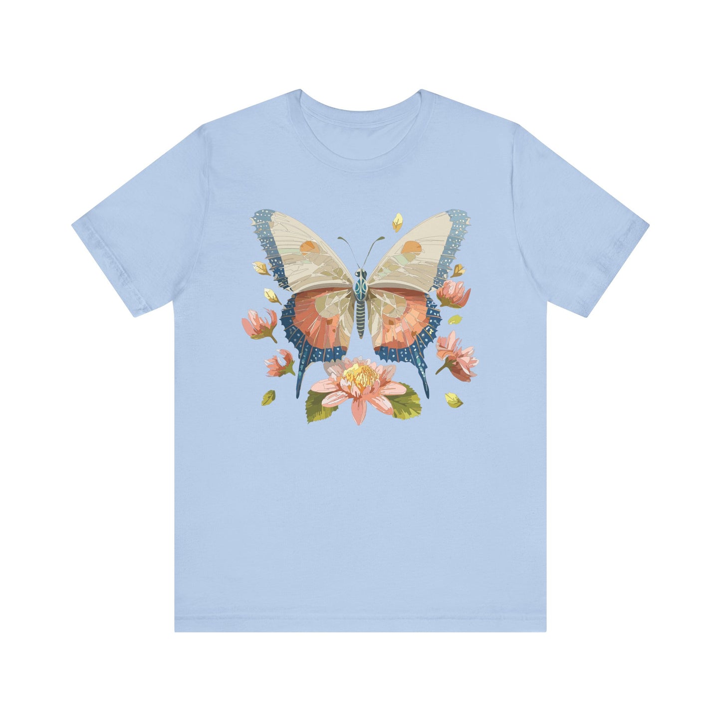 Butterfly Tee Shirt, Shirt with Butterfly