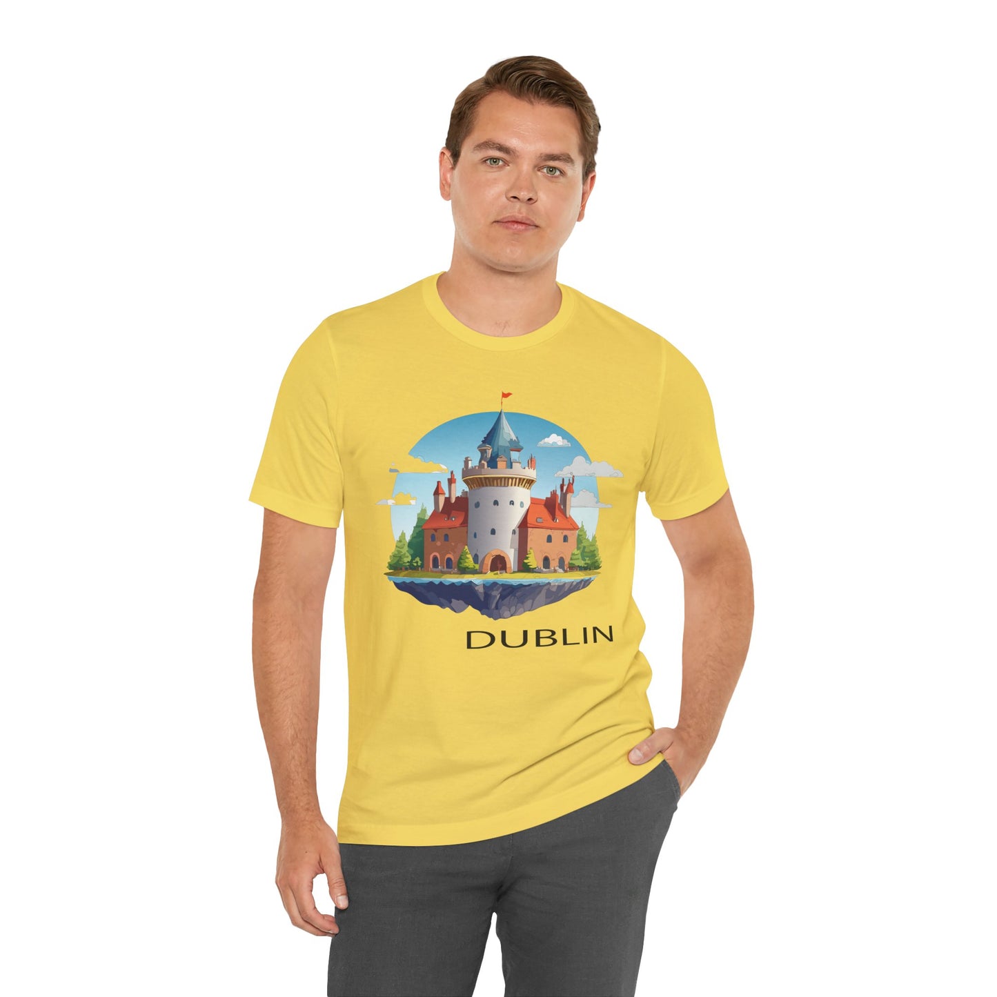 Dublin Shirt, Travel T-Shirt, Tourist Shirts, Tee Shirt with Travel Prints 3