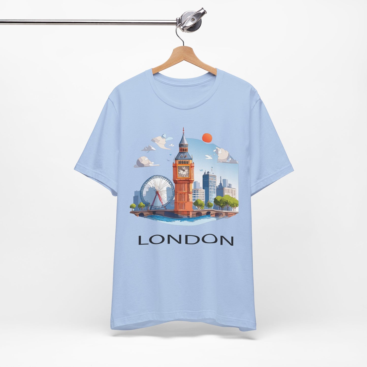 London Shirt, Travel T-Shirt, Tourist Shirts, Tee Shirt with Travel Prints 3
