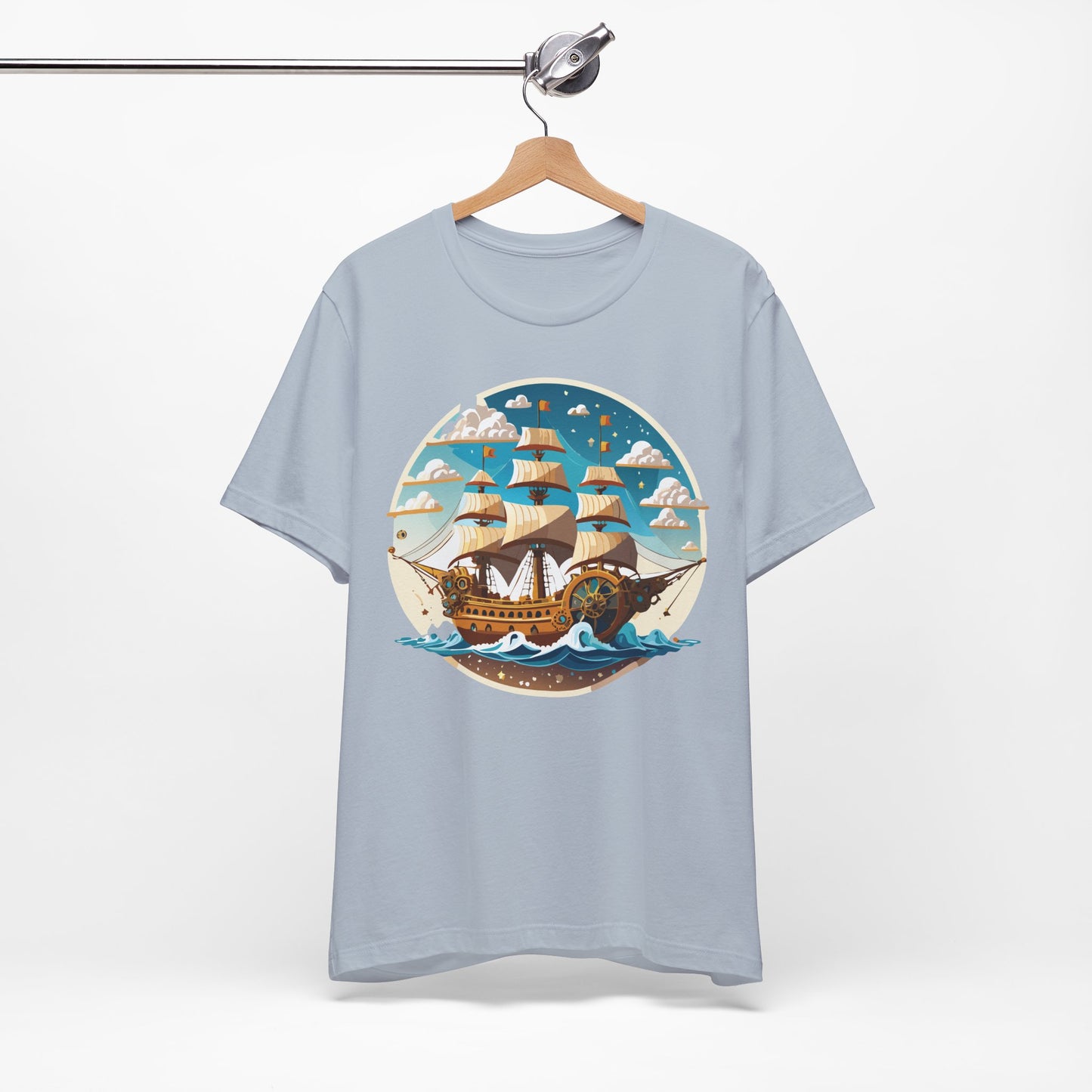 Ship Tee Shirt, Tee Shirt with Ship