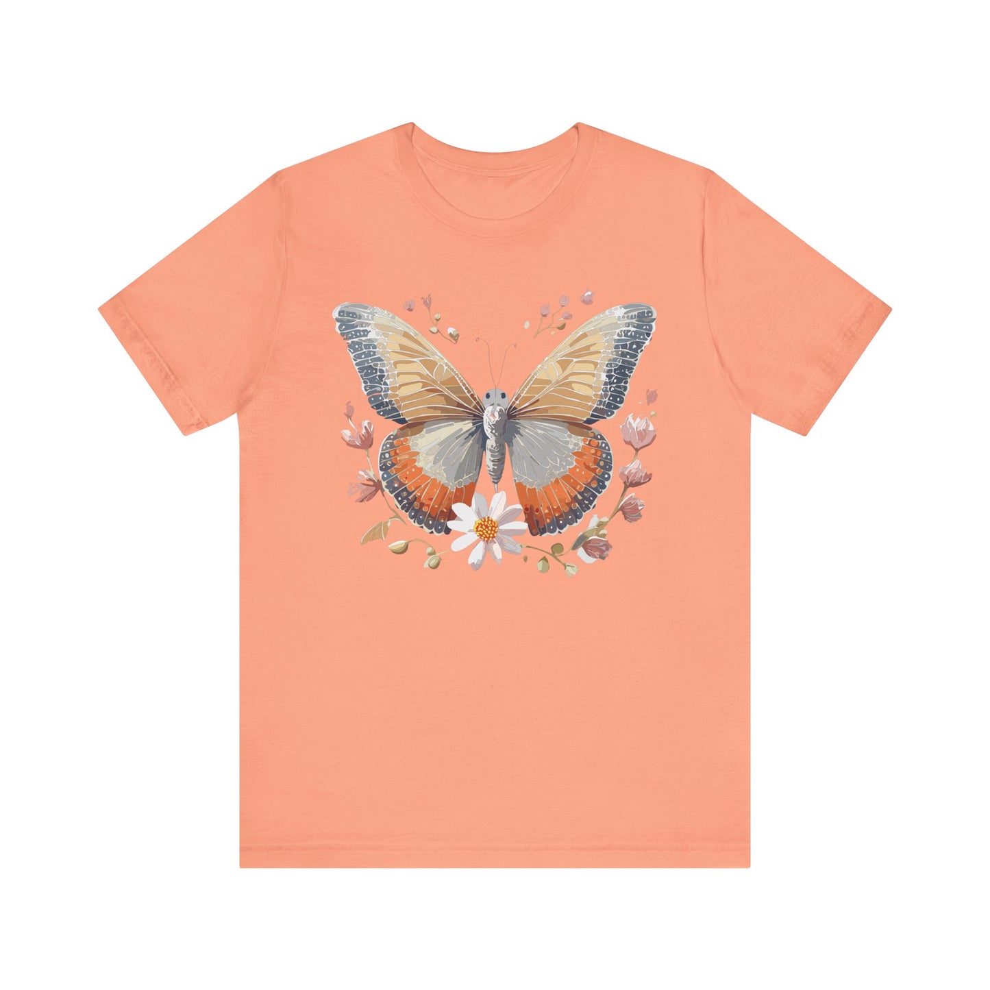 Butterfly Tee Shirt, Shirt with Butterfly