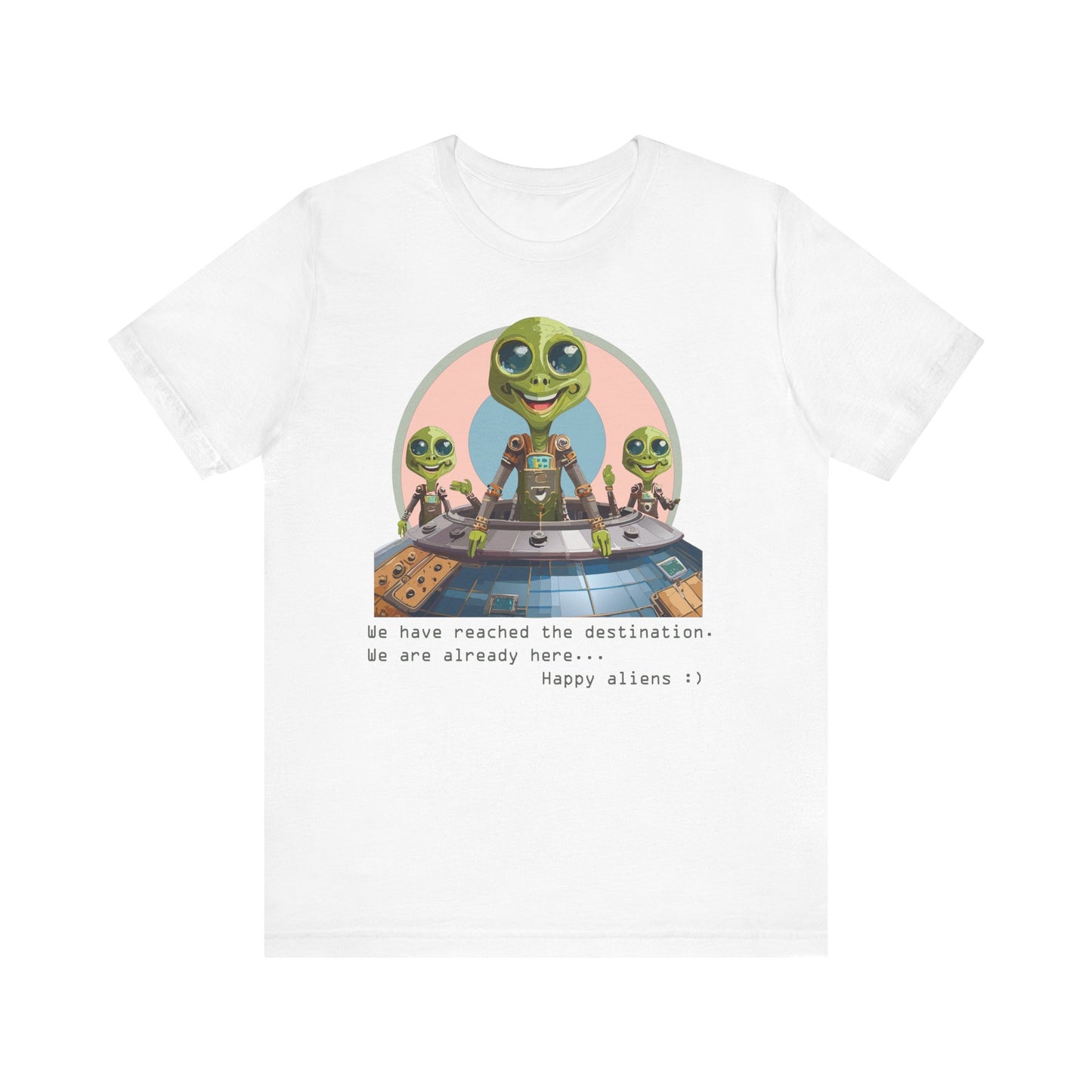Funny Aliens Shirt, T-Shirt with Funny Aliens