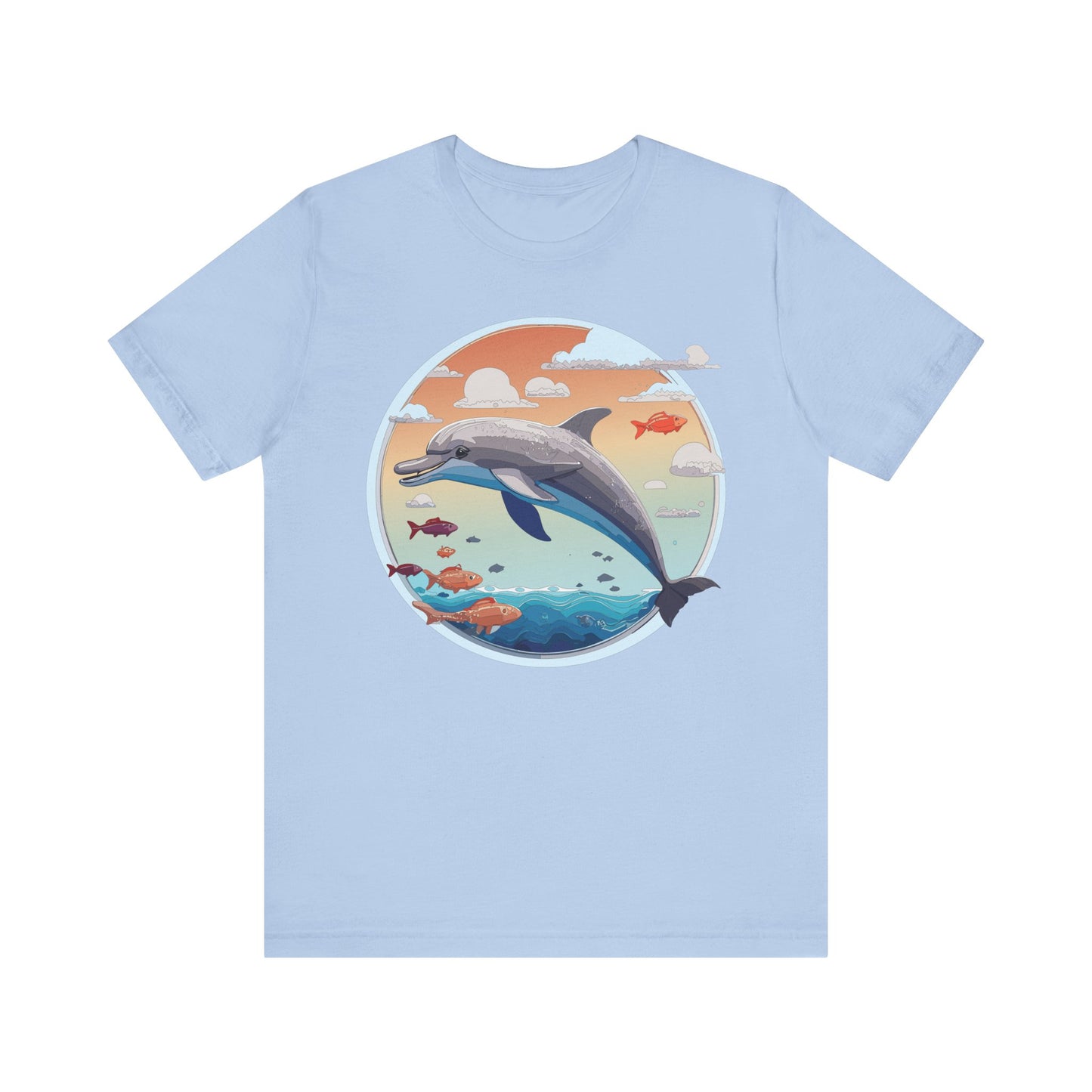 Animals Shirt, Shirt with Dolphin