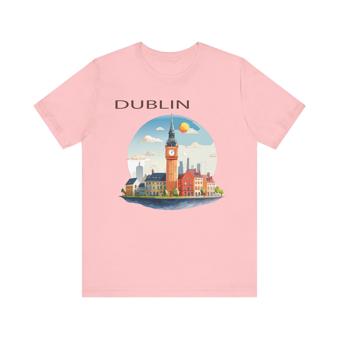 Dublin Shirt, Travel T-Shirt, Tourist Shirts, Tee Shirt with Travel Prints 1