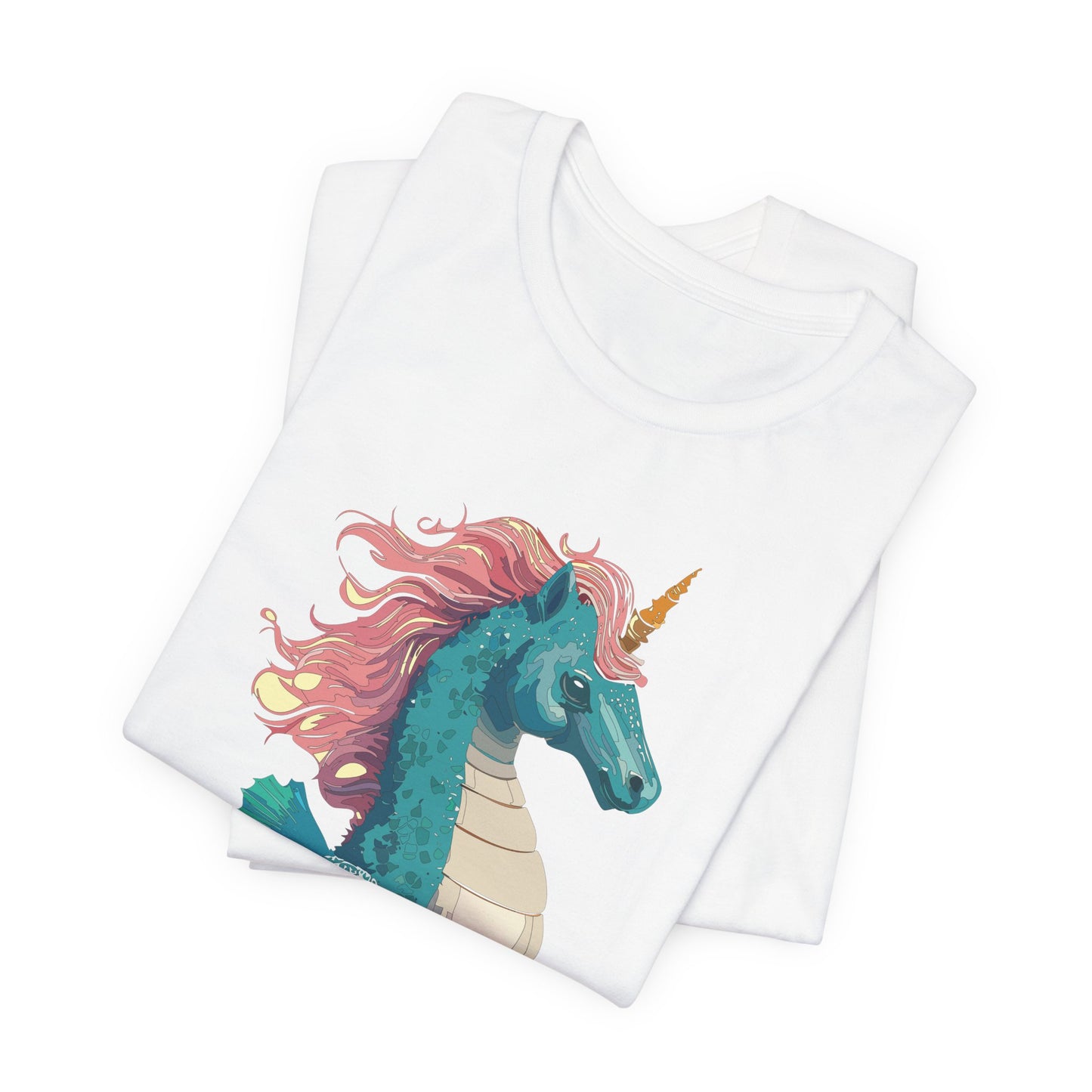 Animals Shirt, Shirt with Seahorse