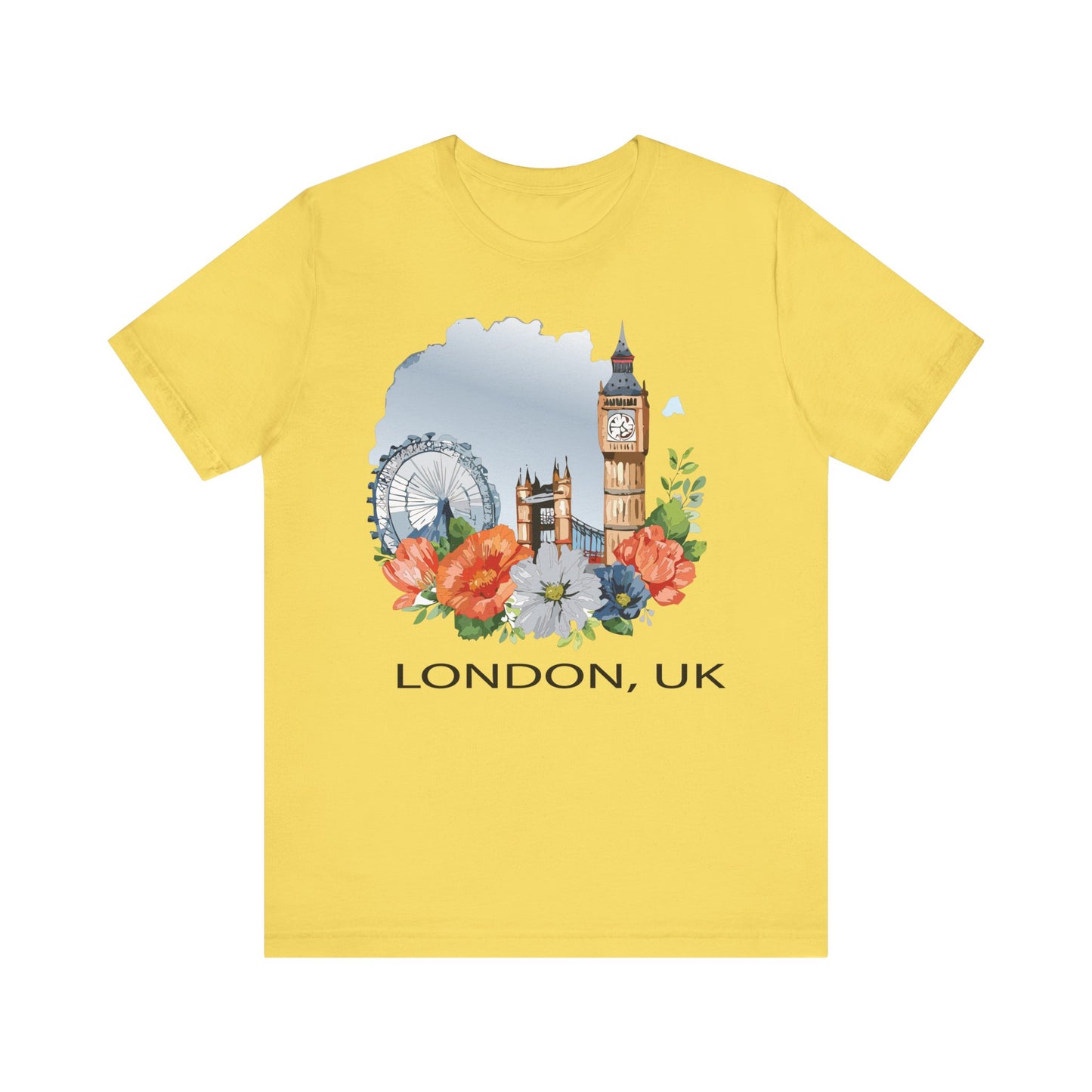 London Shirt, Travel T-Shirt, Tourist Shirts, Tee Shirt with Travel Prints 4