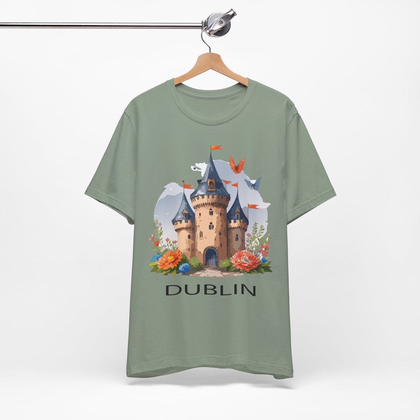 Dublin Shirt, Travel T-Shirt, Tourist Shirts, Tee Shirt with Travel Prints 4