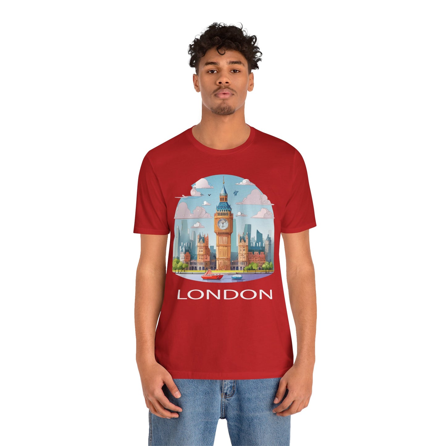 London Shirt, Travel T-Shirt, Tourist Shirts, Tee Shirt with Travel Prints 2