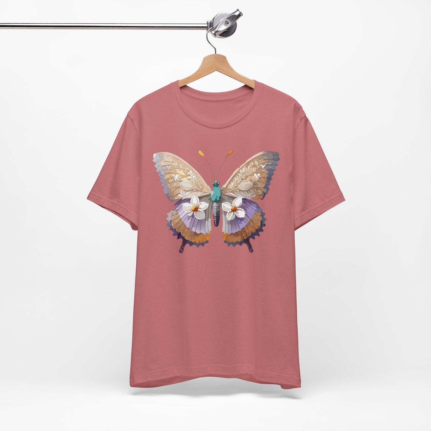 Butterfly Tee Shirt, Shirt with Butterfly