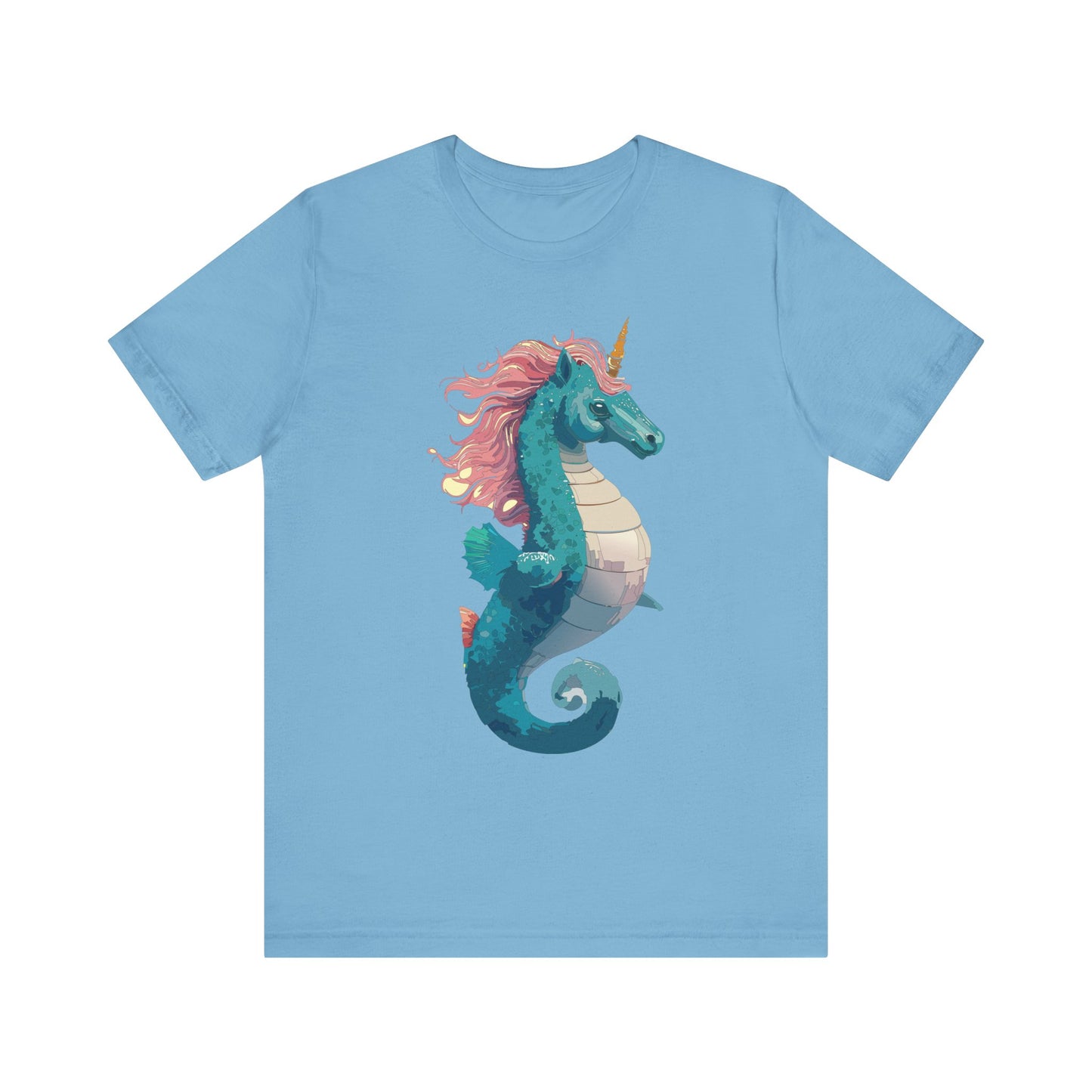 Animals Shirt, Shirt with Seahorse