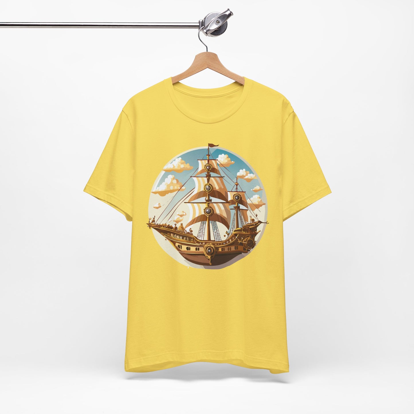 Ship Tee Shirt, Tee Shirt with Ship