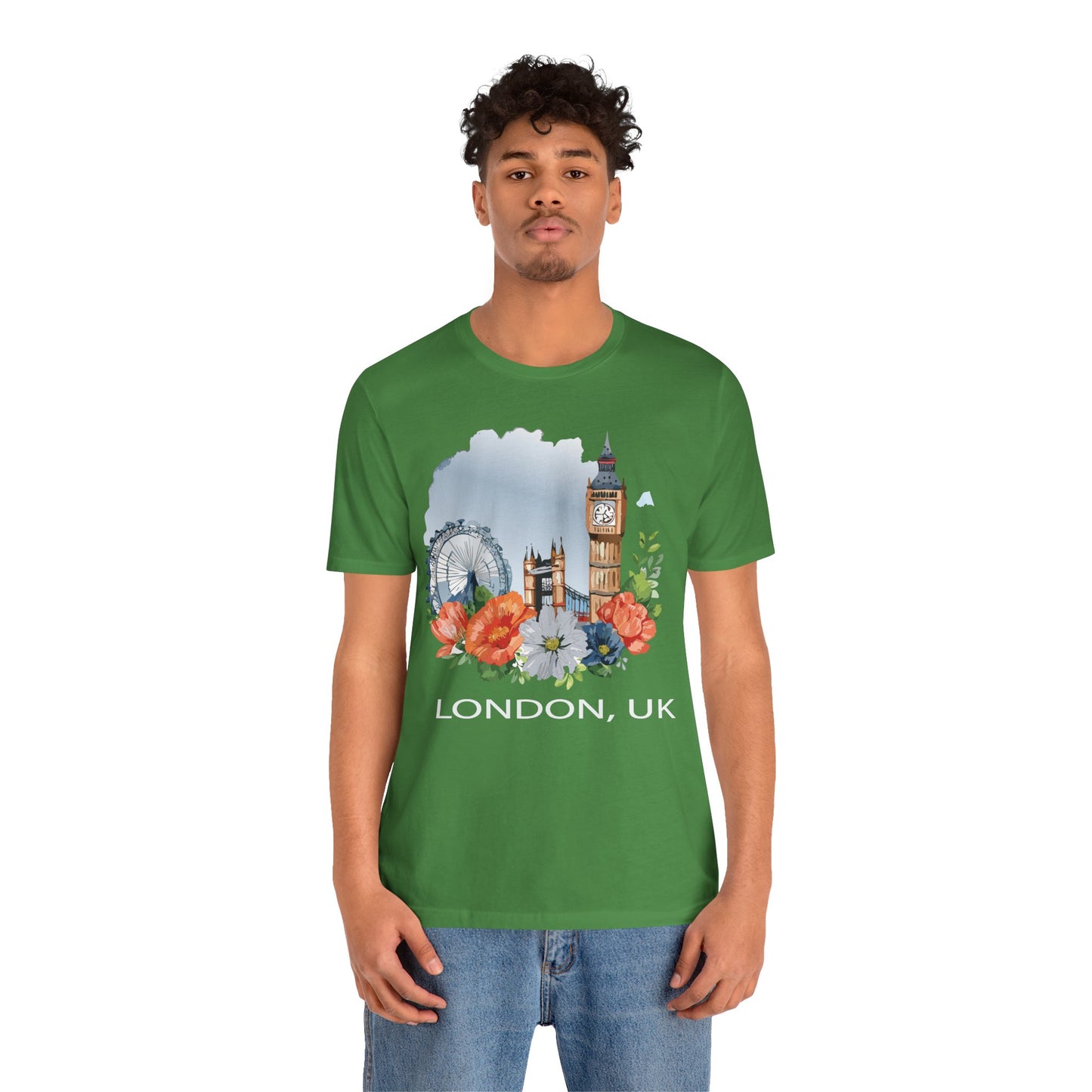 London Shirt, Travel T-Shirt, Tourist Shirts, Tee Shirt with Travel Prints 4