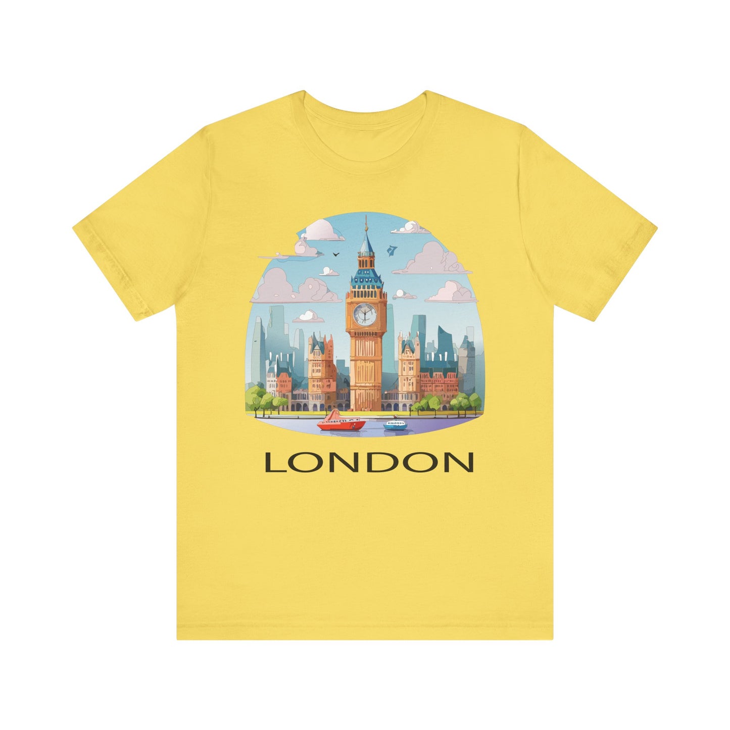 London Shirt, Travel T-Shirt, Tourist Shirts, Tee Shirt with Travel Prints 2