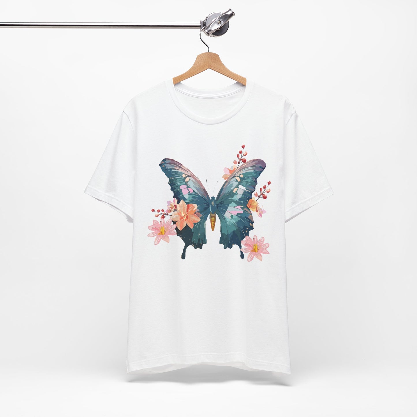 Butterfly Tee Shirt, Shirt with Butterfly