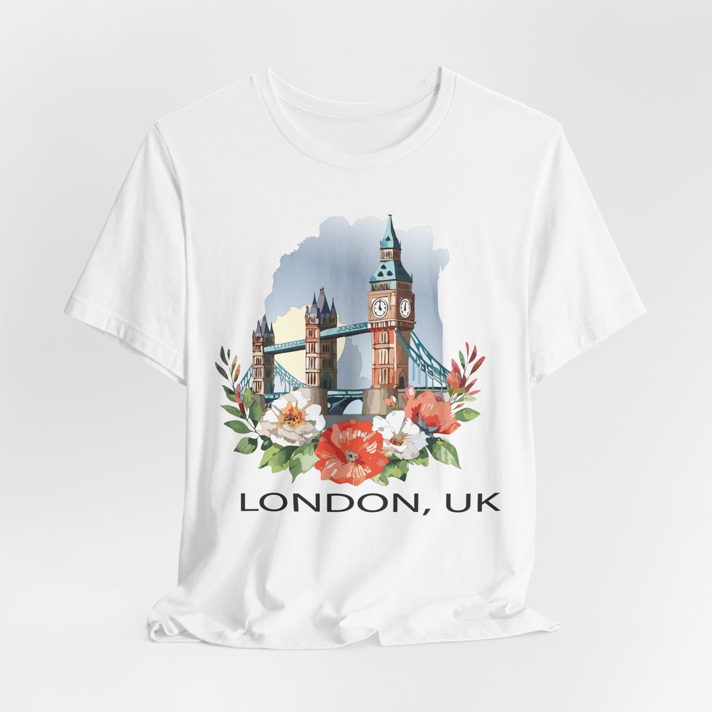 London Shirt, Travel T-Shirt, Tourist Shirts, Tee Shirt with Travel Prints 5