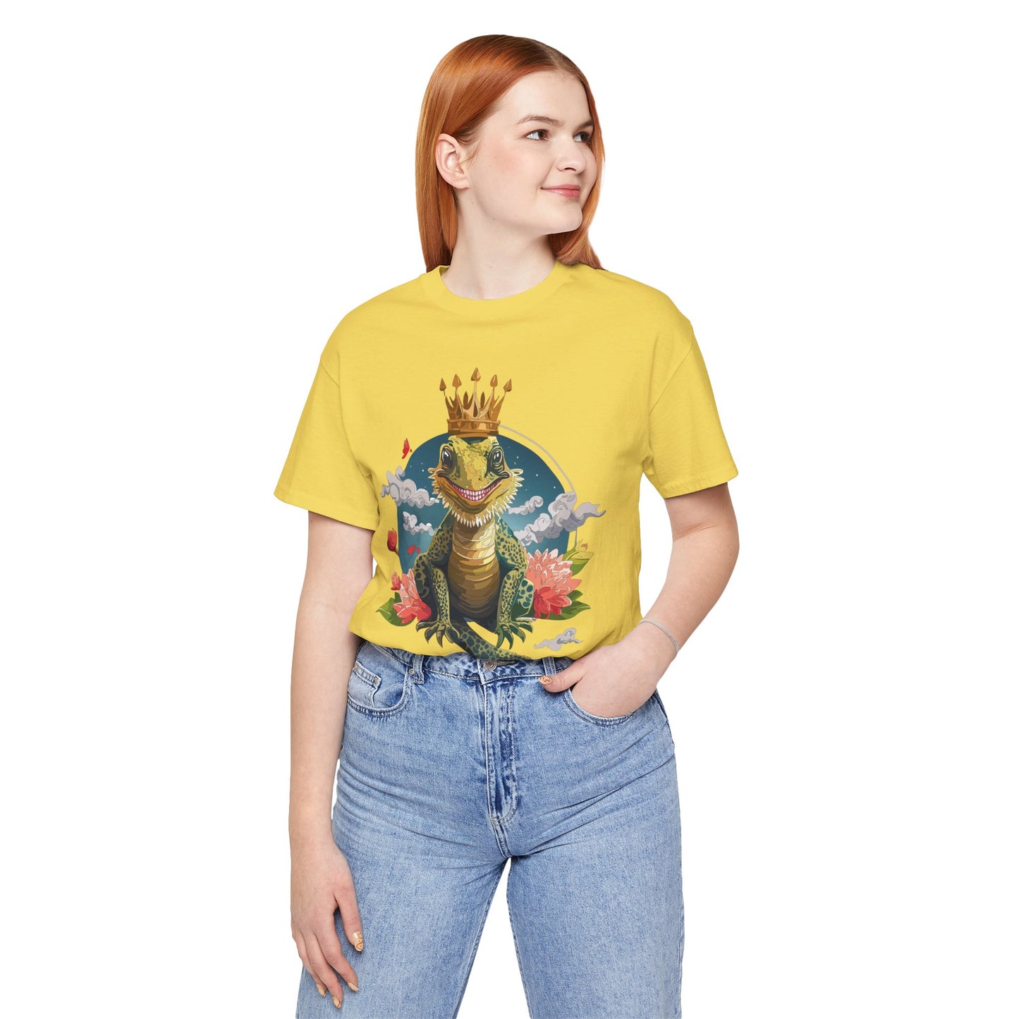 Animals Shirt, Shirt with Lizard