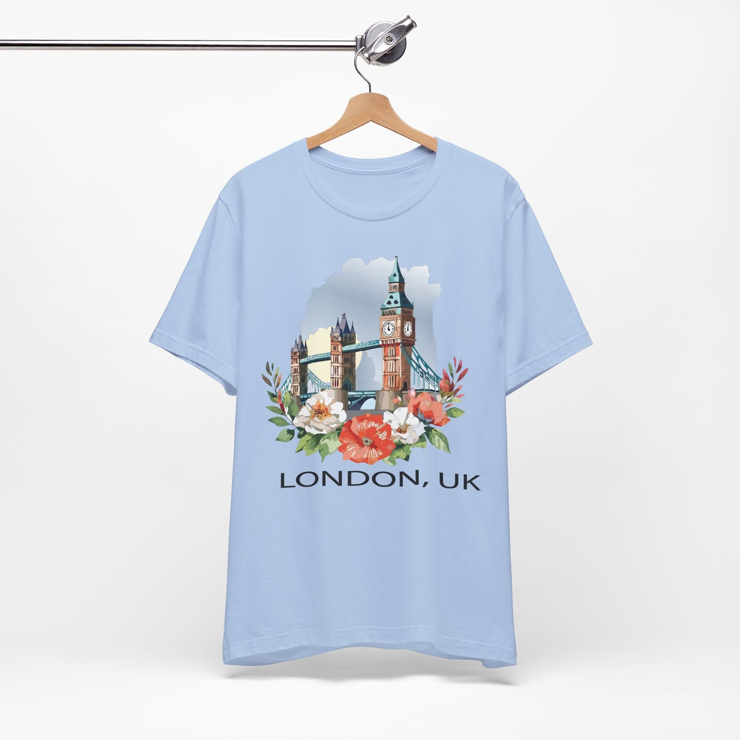 London Shirt, Travel T-Shirt, Tourist Shirts, Tee Shirt with Travel Prints 5