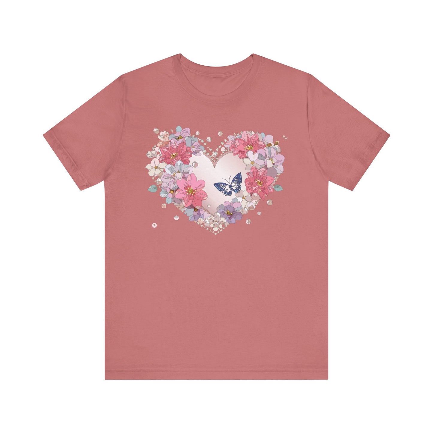 Heart Tee Shirt, Shirt with Heart