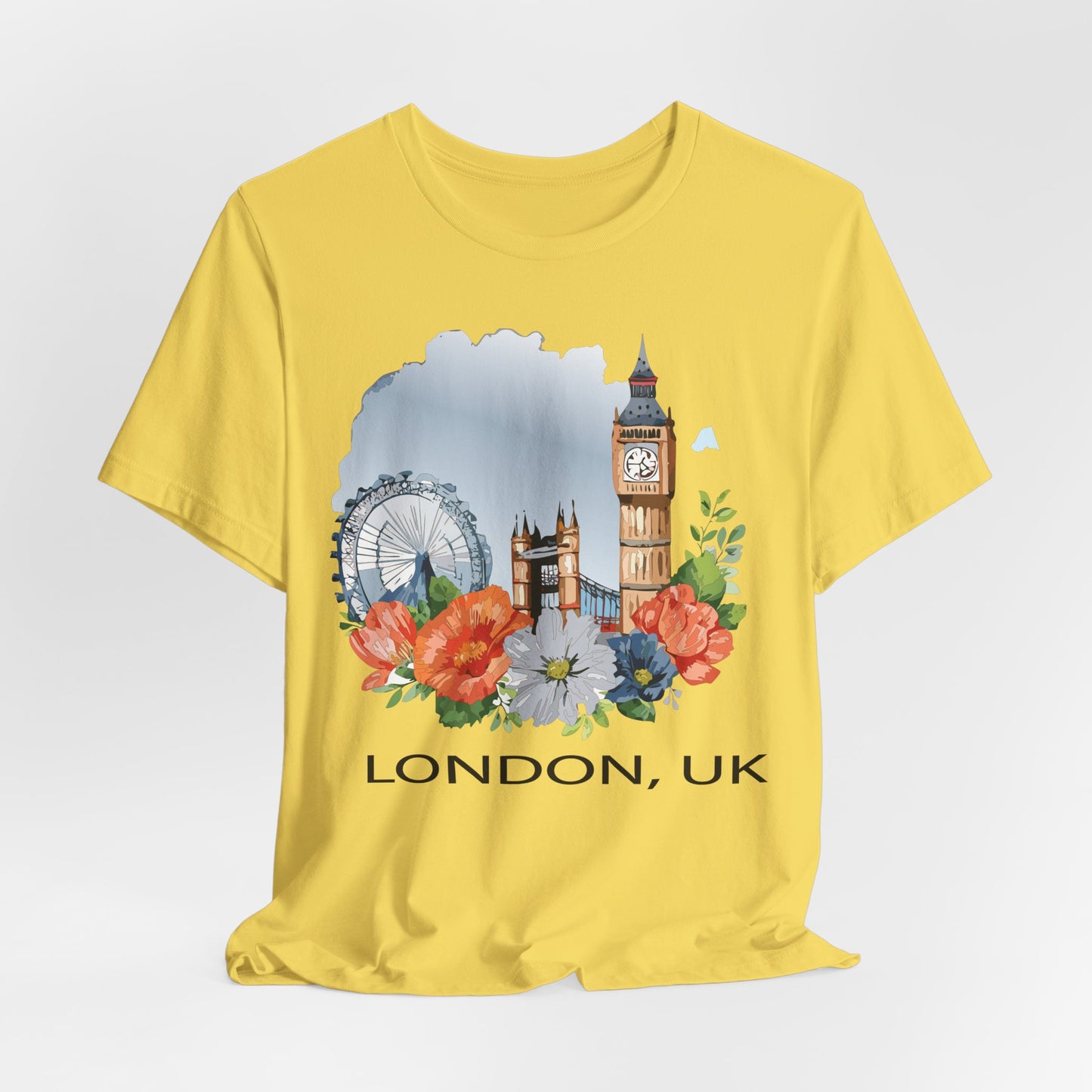 London Shirt, Travel T-Shirt, Tourist Shirts, Tee Shirt with Travel Prints 4