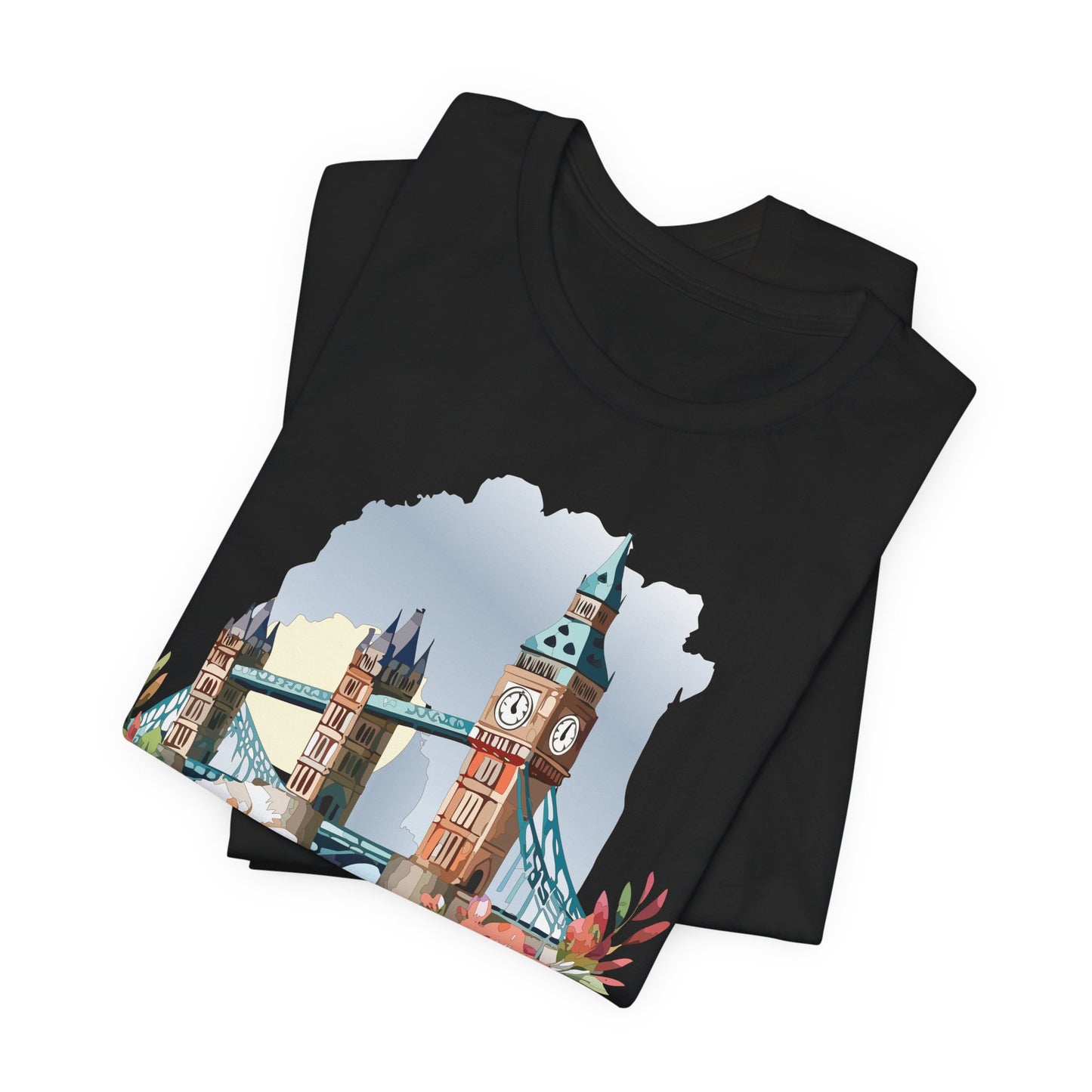 London Shirt, Travel T-Shirt, Tourist Shirts, Tee Shirt with Travel Prints 5