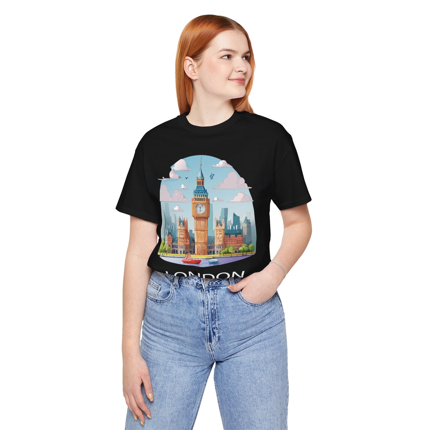 London Shirt, Travel T-Shirt, Tourist Shirts, Tee Shirt with Travel Prints 2