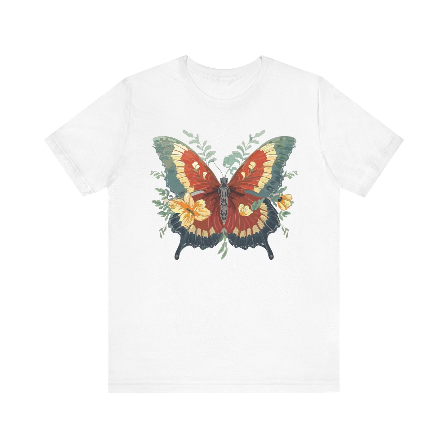 Butterfly Tee Shirt, Shirt with Butterfly