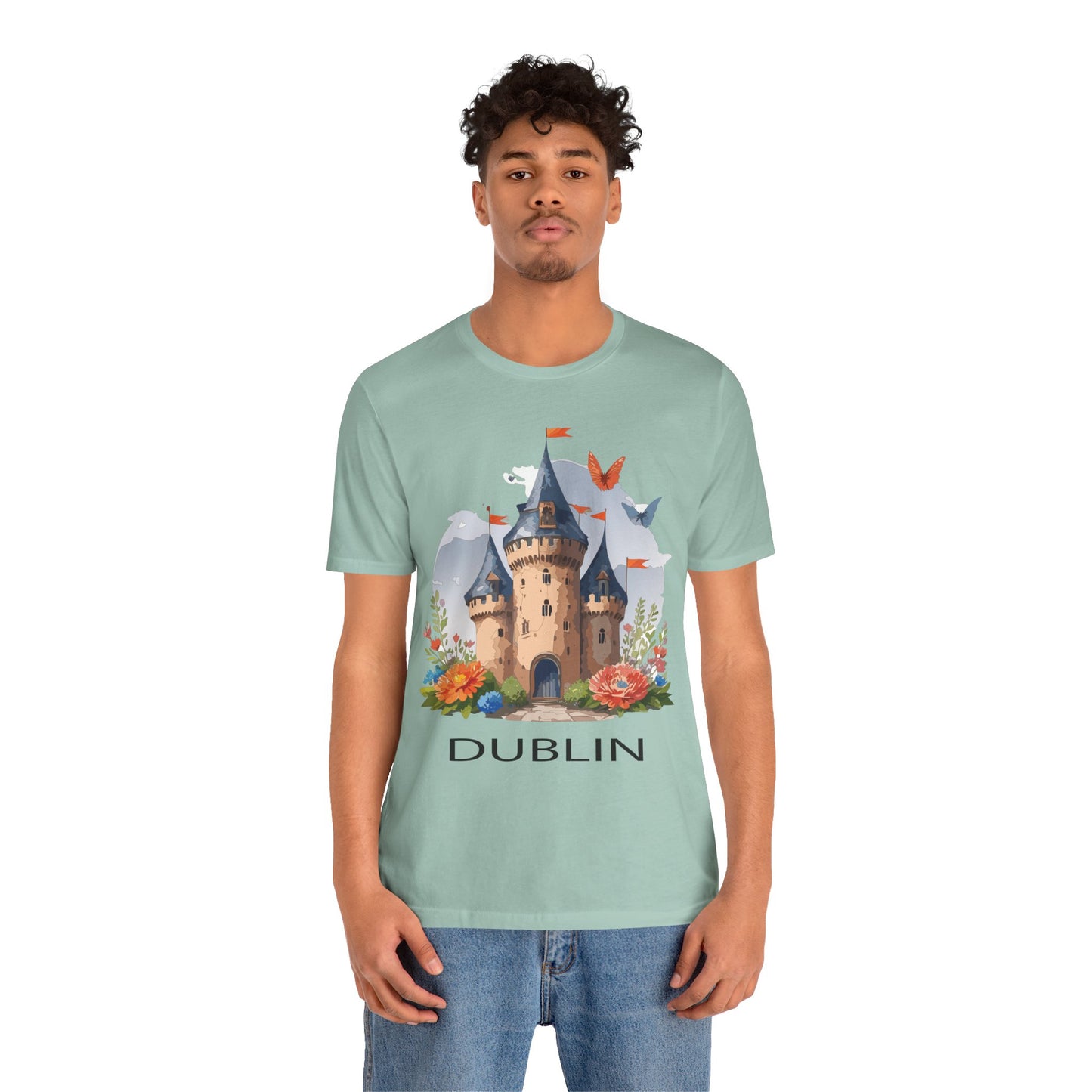 Dublin Shirt, Travel T-Shirt, Tourist Shirts, Tee Shirt with Travel Prints 4