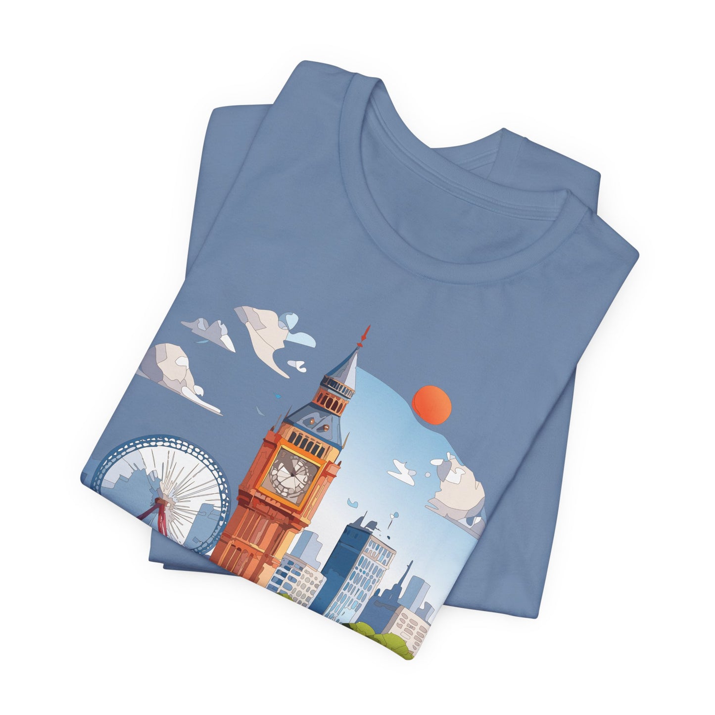 London Shirt, Travel T-Shirt, Tourist Shirts, Tee Shirt with Travel Prints 3