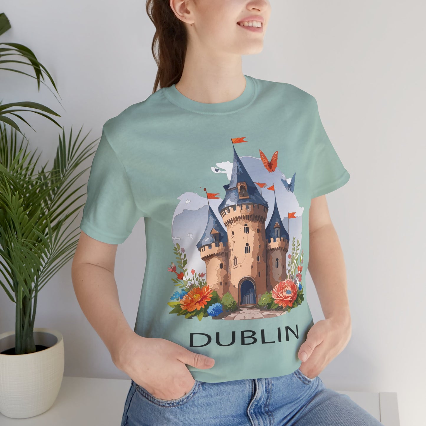 Dublin Shirt, Travel T-Shirt, Tourist Shirts, Tee Shirt with Travel Prints 4