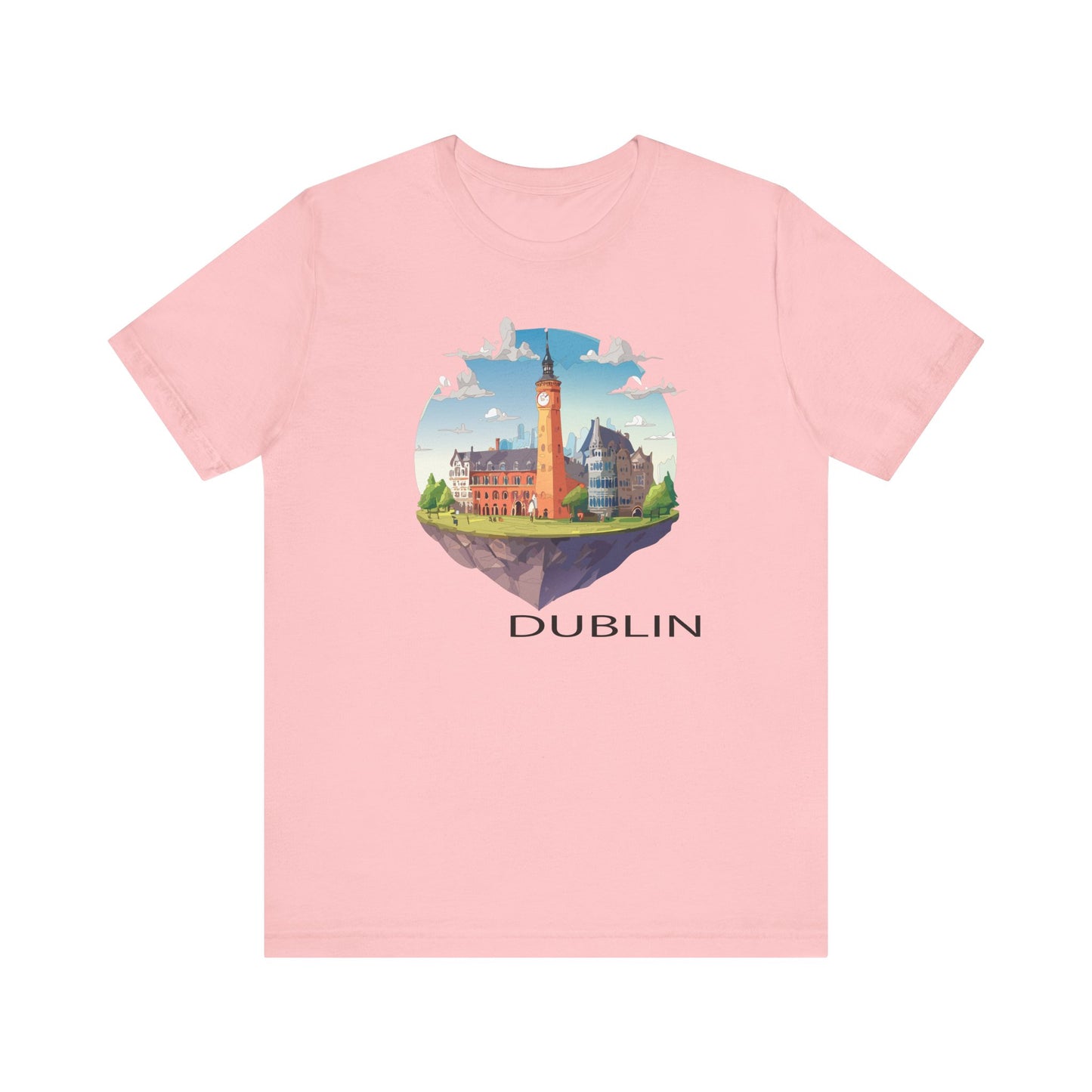 Dublin Shirt, Travel T-Shirt, Tourist Shirts, Tee Shirt with Travel Prints 2