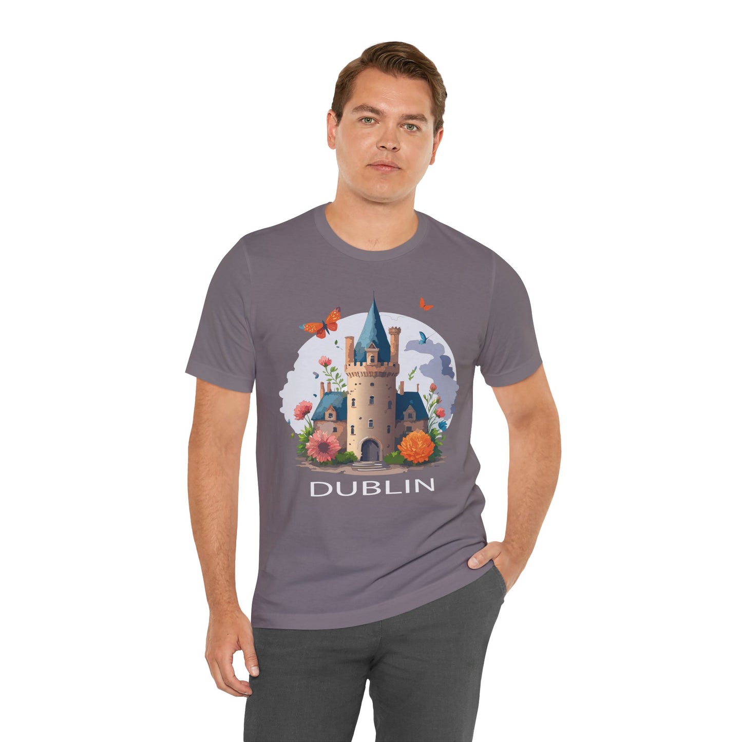 Dublin Shirt, Travel T-Shirt, Tourist Shirts, Tee Shirt with Travel Prints 5